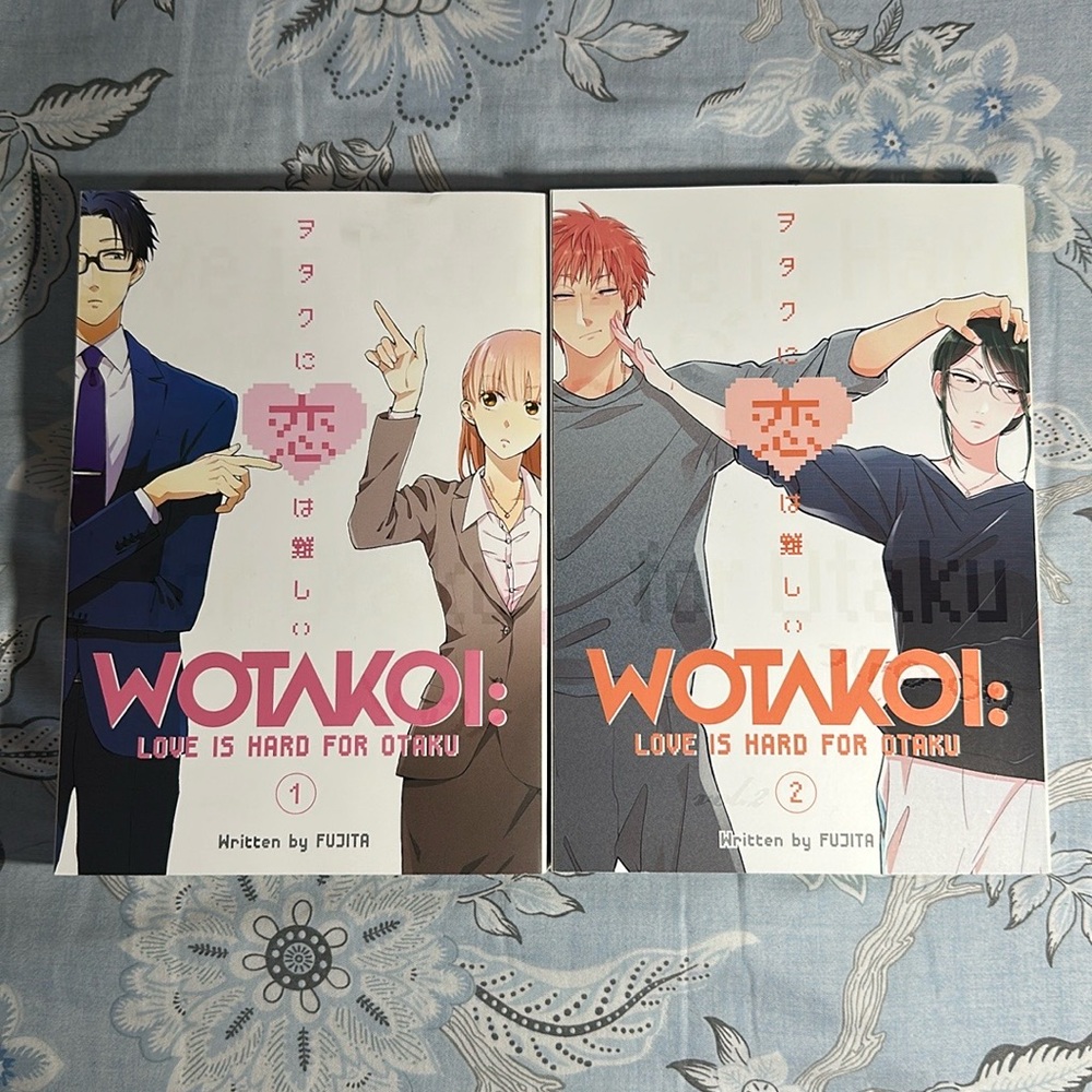 Wotakoi: Love is Hard for Otaku - Manga Volumes 1 + 2